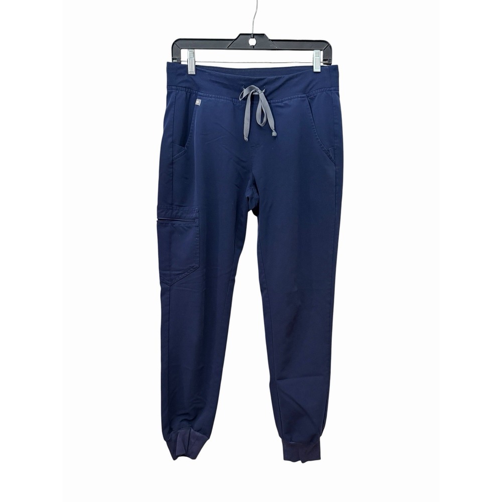 Figs Zamora Jogger Womens Small Blue Performance Hospital Nursing #CD14-1